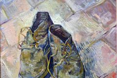 08 Shoes - Vincent van Gogh 1888 - New York Metropolitan Museum of Art